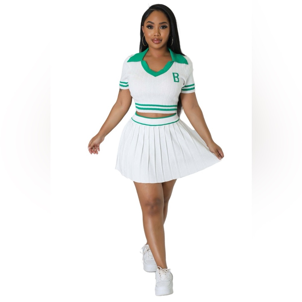 WOMEN FASHION SPORT TENNIS SKIRT